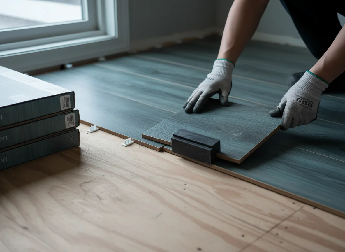 Luxury Vinyl Plank Installation company in Felt, ID